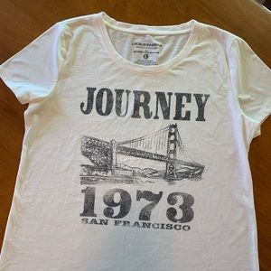 Women’s size Large Journey t-shirt.